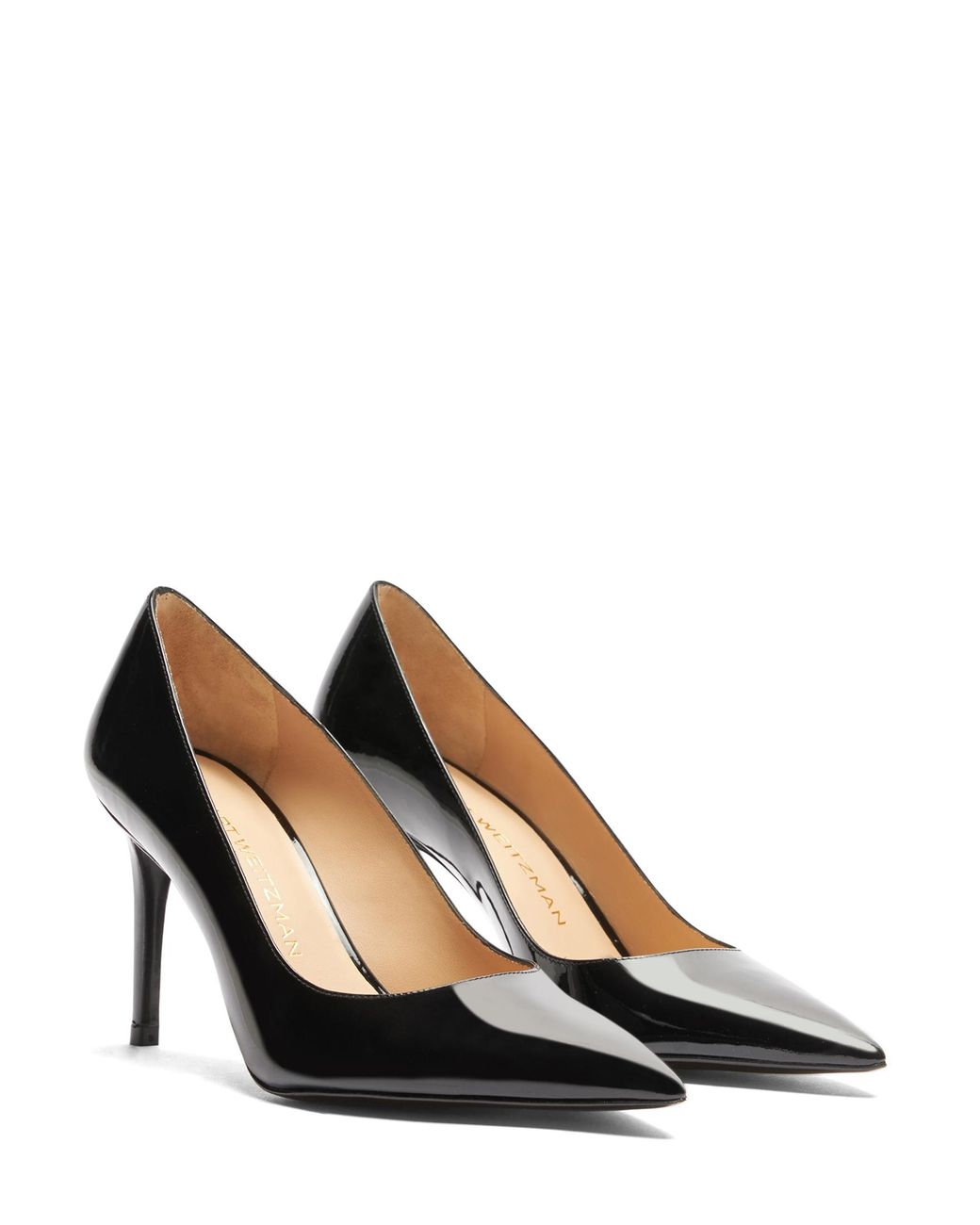 Stuart Weitzman Black Stuart Power Pump 50