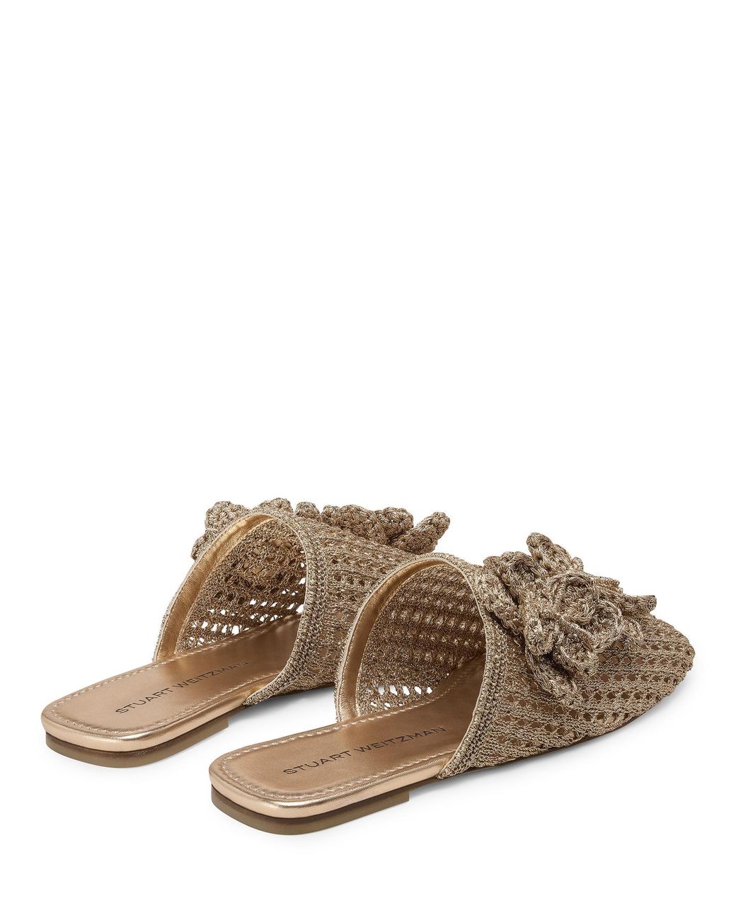 Stuart Weitzman Natural Lotus Mule