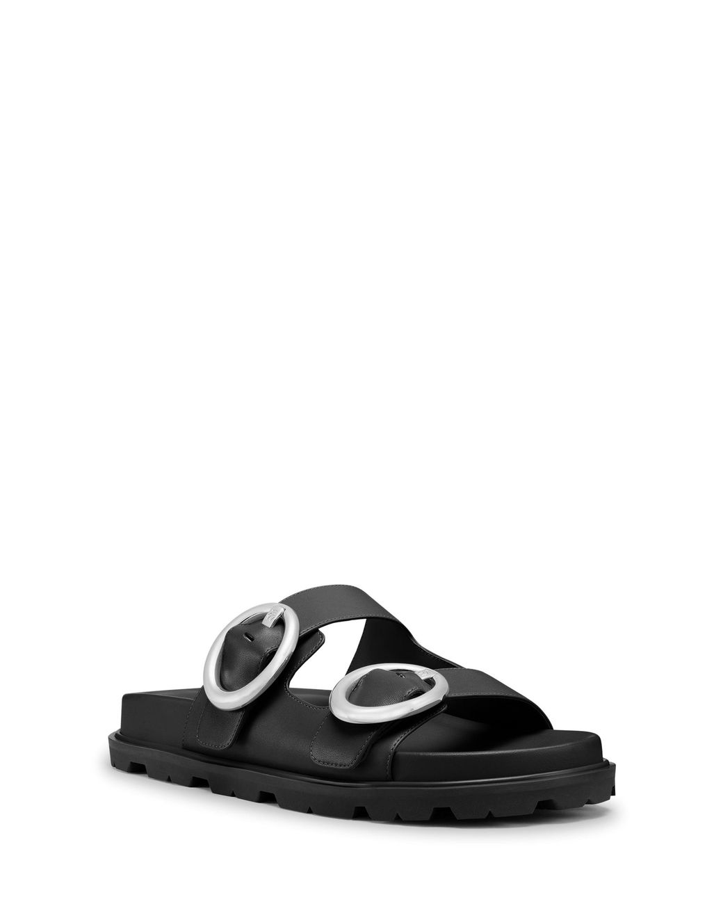 Stuart Weitzman Black Benni Sport Slide