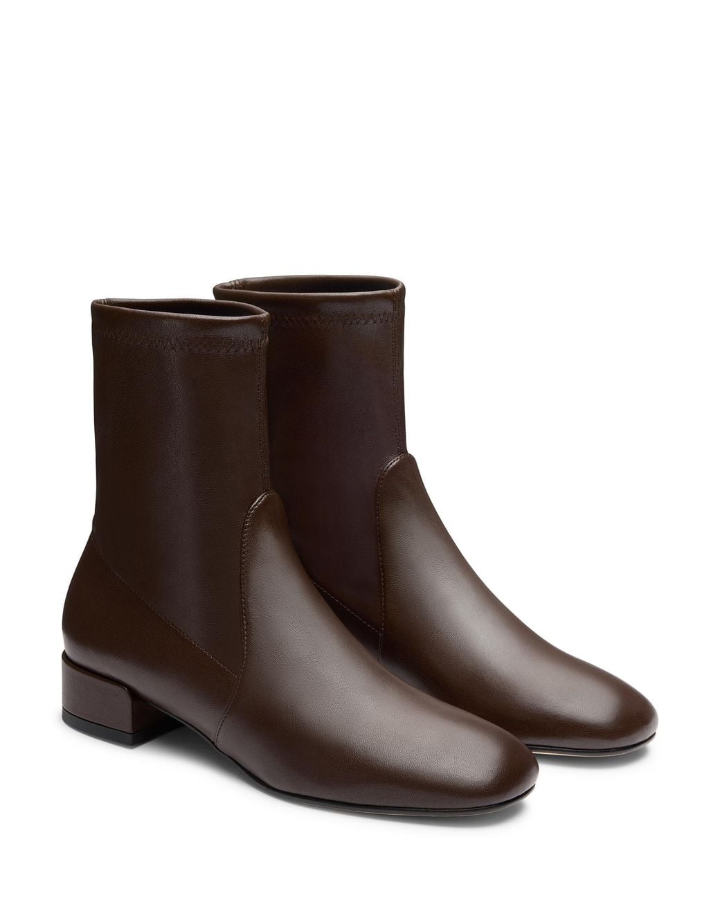 Stuart Weitzman Brown Bacari Bootie 25