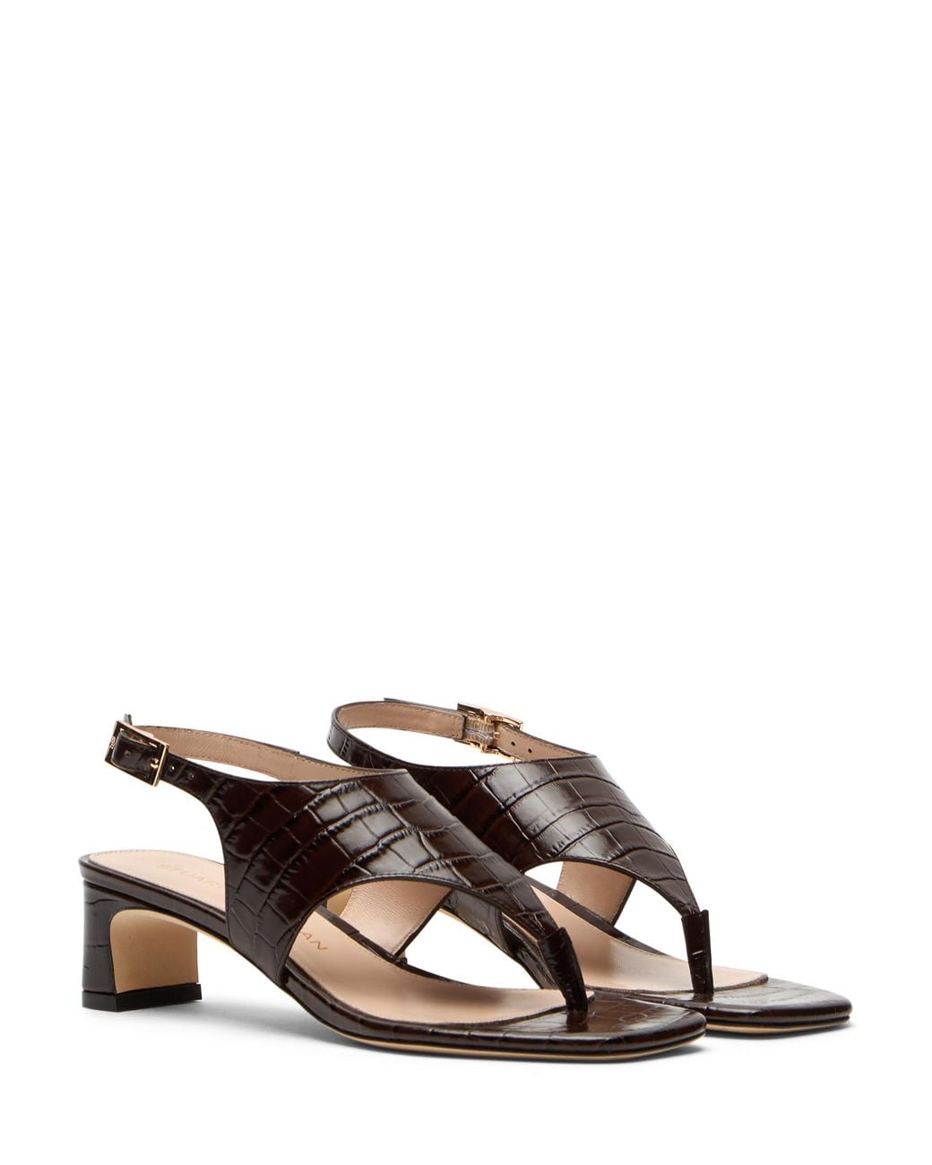 Stuart Weitzman Brown High Heel Sandals