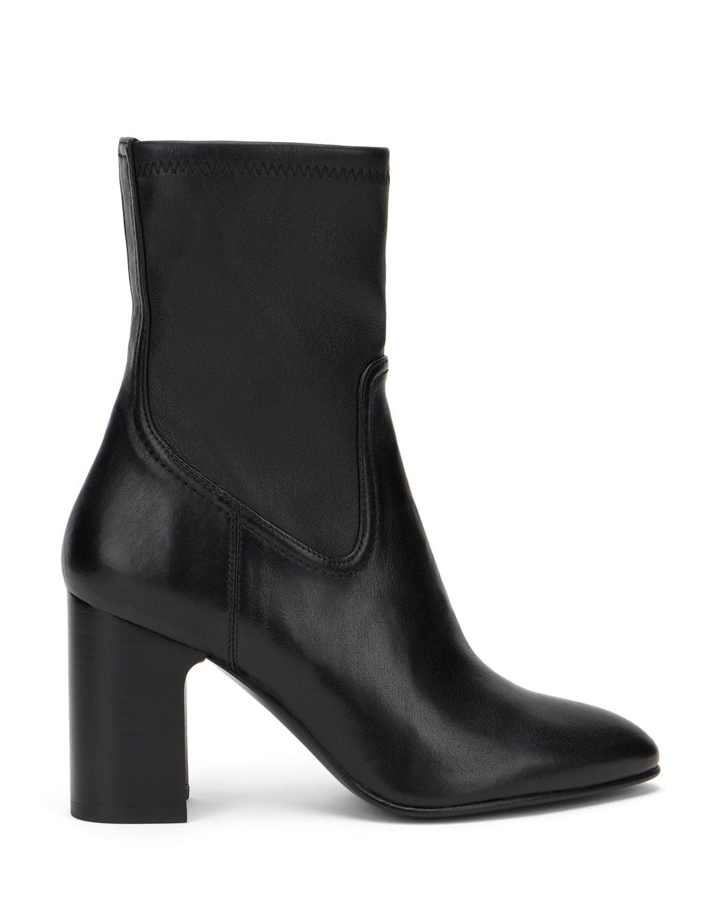 Stuart Weitzman Black Mulberry Stretch Bootie