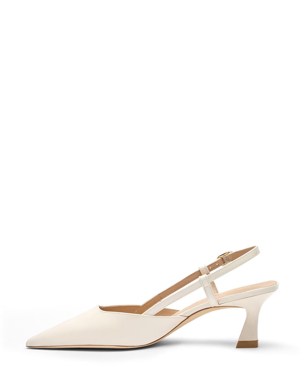 Stuart Weitzman Natural Vinnie 50 Slingback