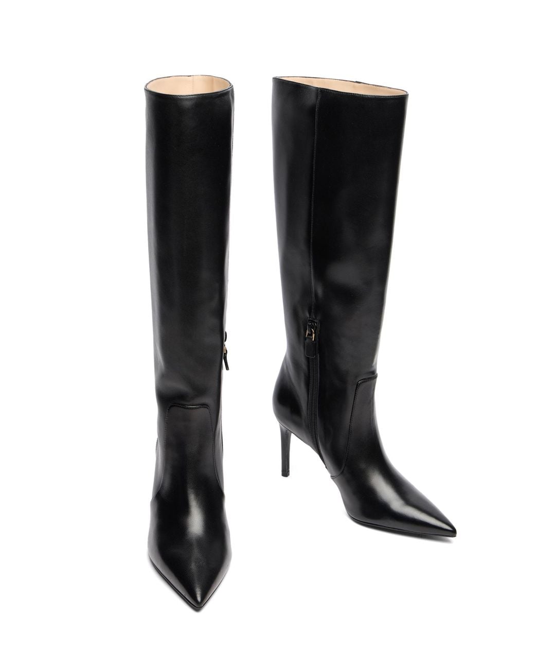 Stuart Weitzman Black Stuart Power Stiefel 85