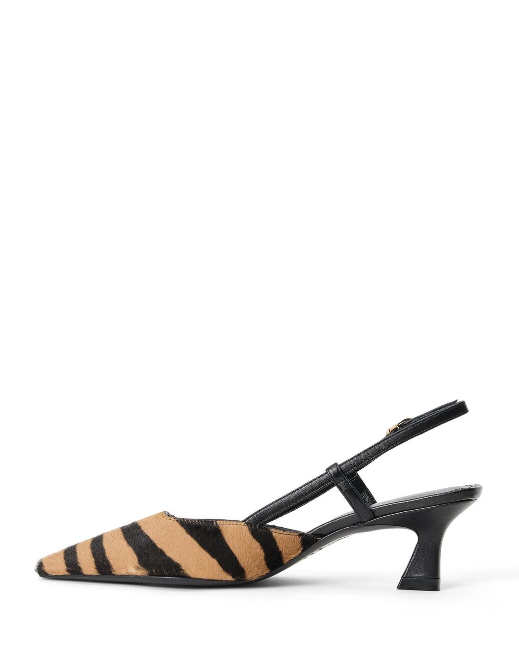 Stuart Weitzman Black Vinnie 50 Slingback
