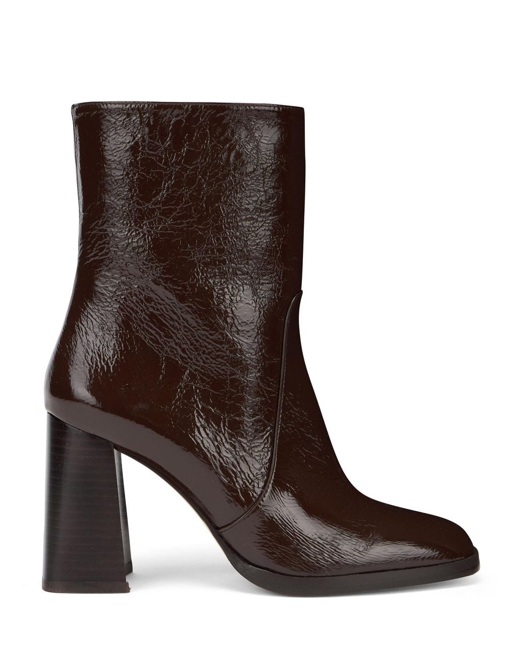 Stuart Weitzman Brown Vera Zip Bootie