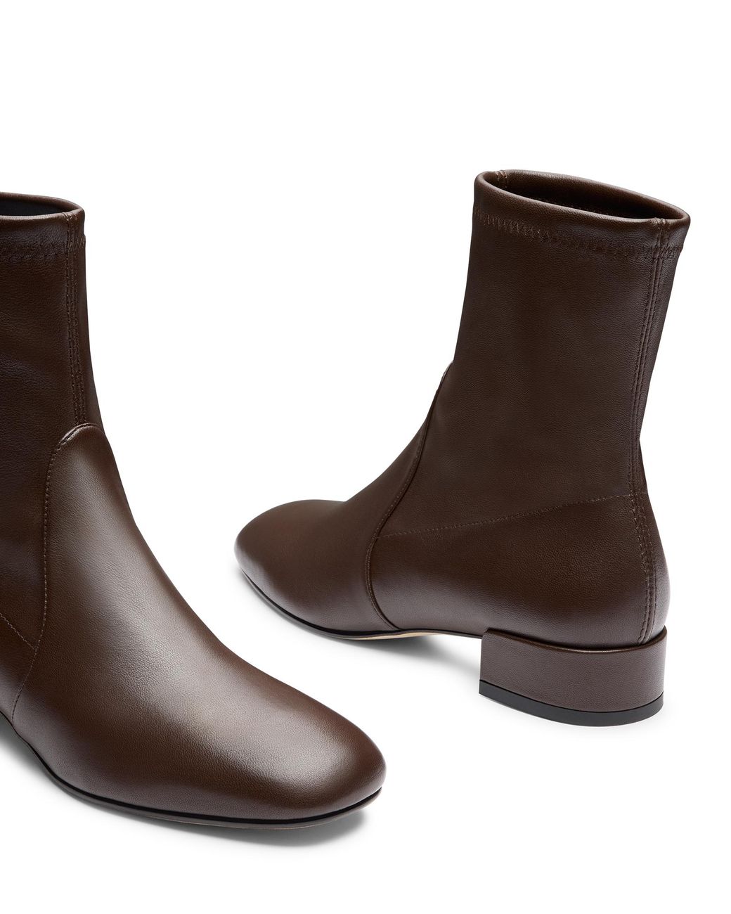 Stuart Weitzman Brown Bacari Bootie 25