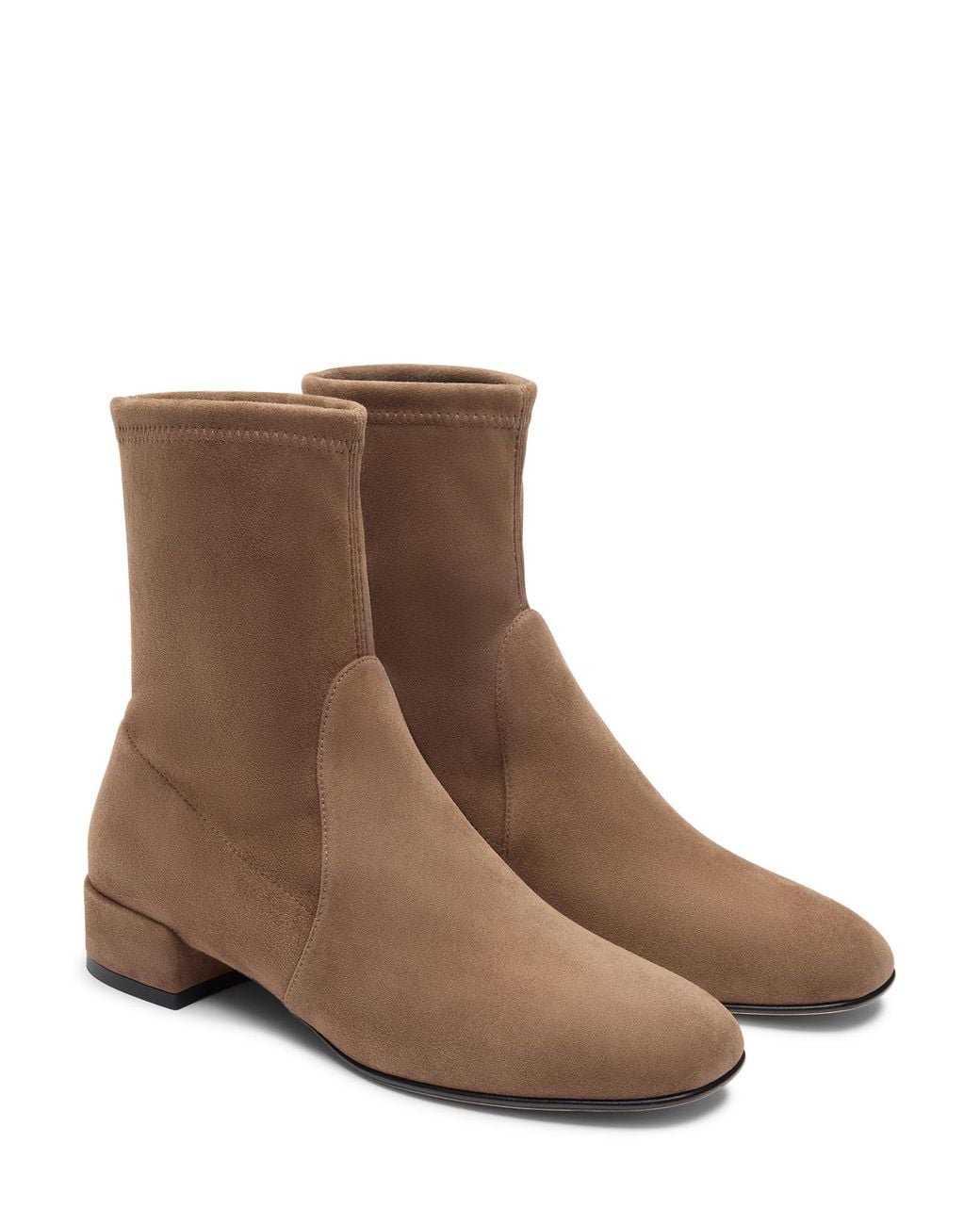 Stuart Weitzman Brown Bacari Bootie 25