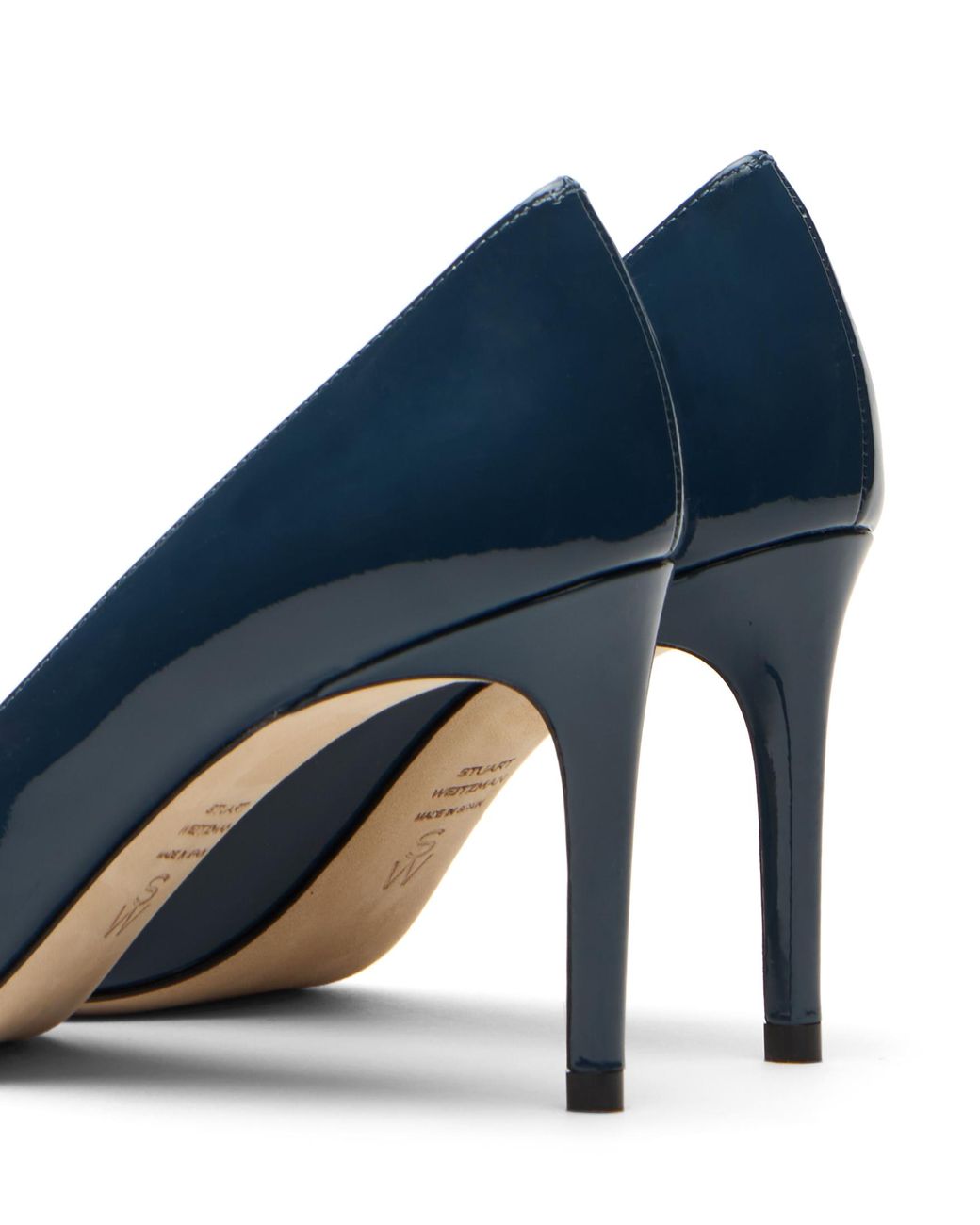 Stuart Weitzman Blue Stuart Power Pump 50