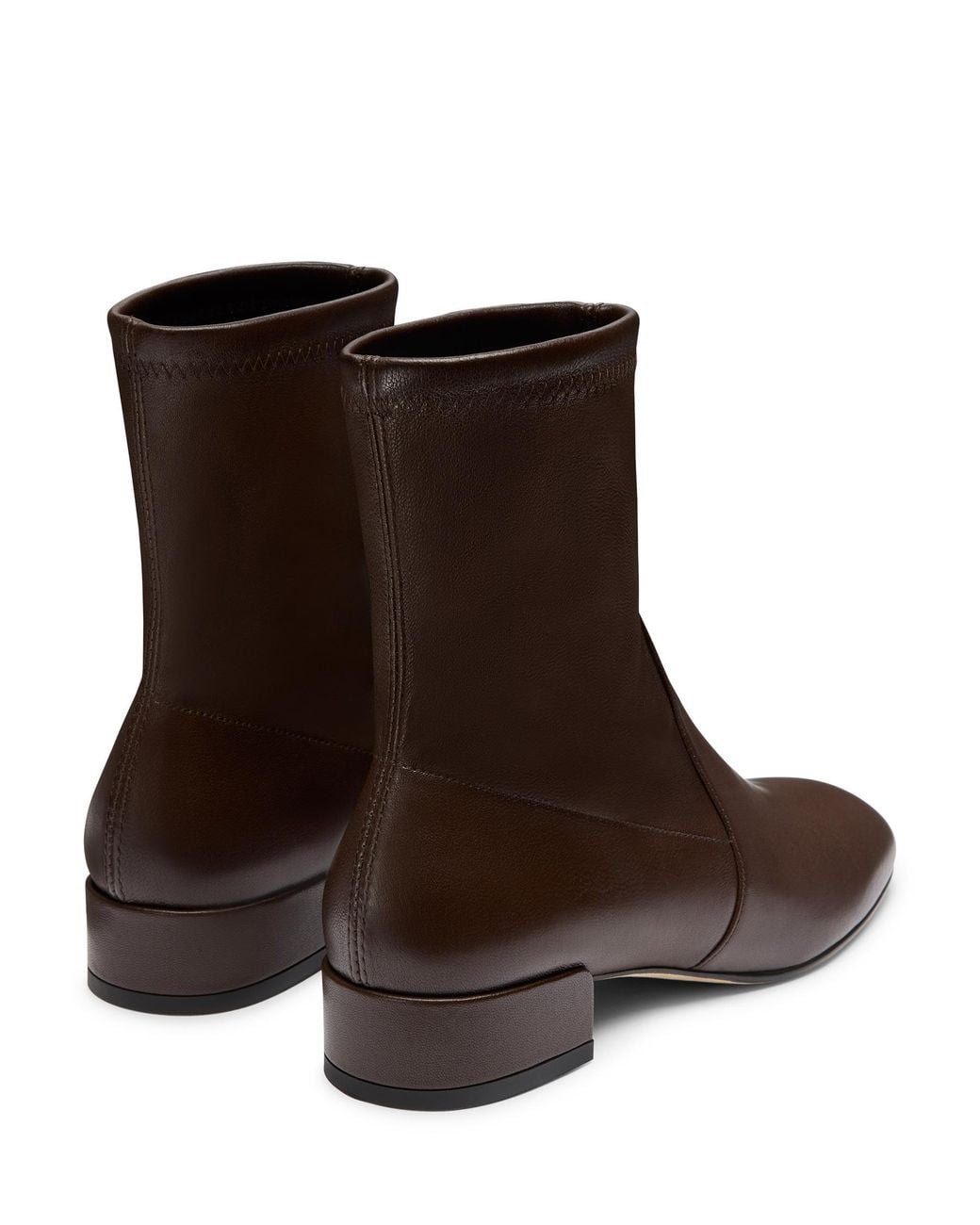 Stuart Weitzman Brown Bacari Bootie 25