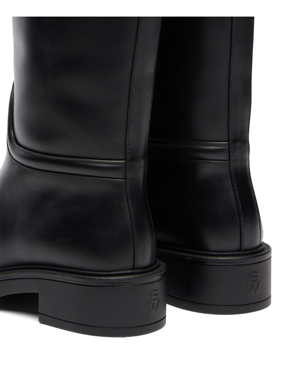 Stuart Weitzman Black Reitstiefel Celia
