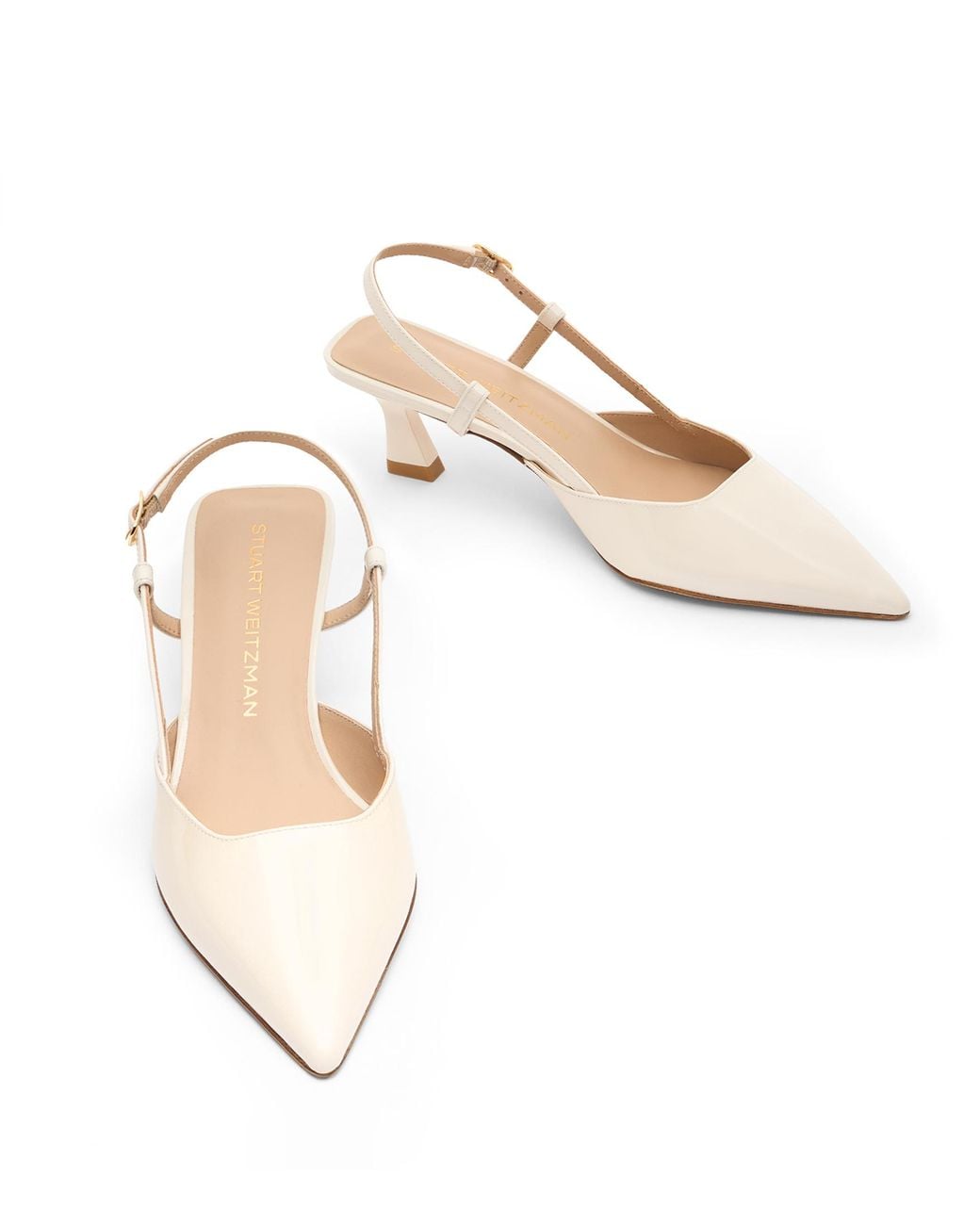 Stuart Weitzman Natural Vinnie 50 Slingback