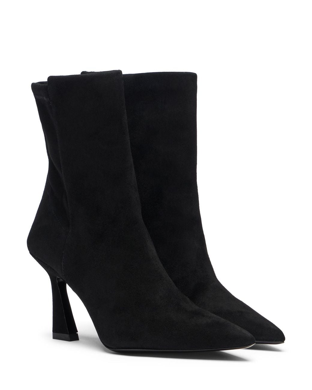 Stuart Weitzman Black 5050 Vinnie Bootie 85