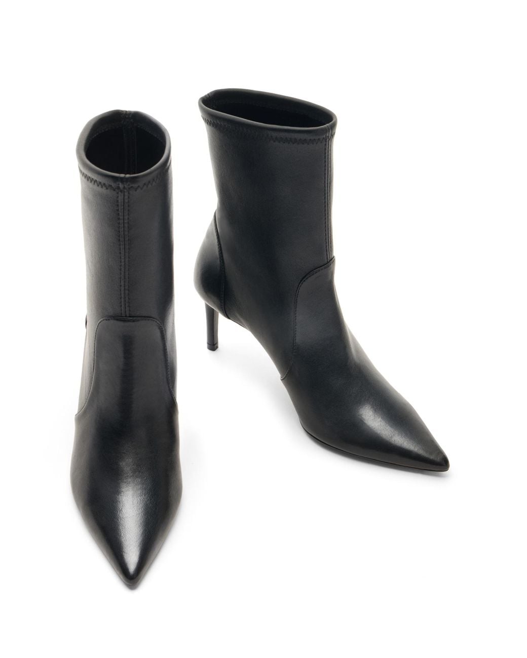 Stuart Weitzman Black Stuart Power Bootie 75