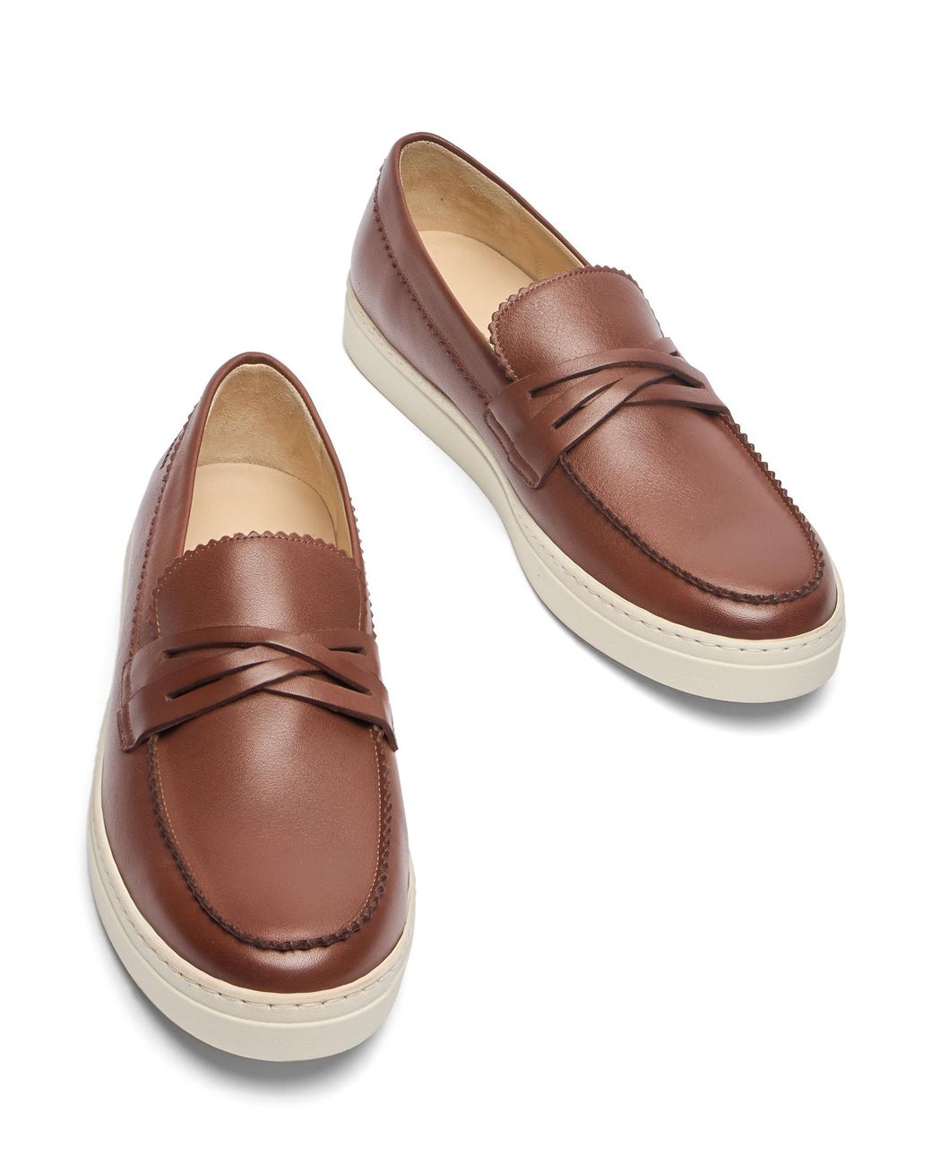 Stuart Weitzman Brown Brixton for men