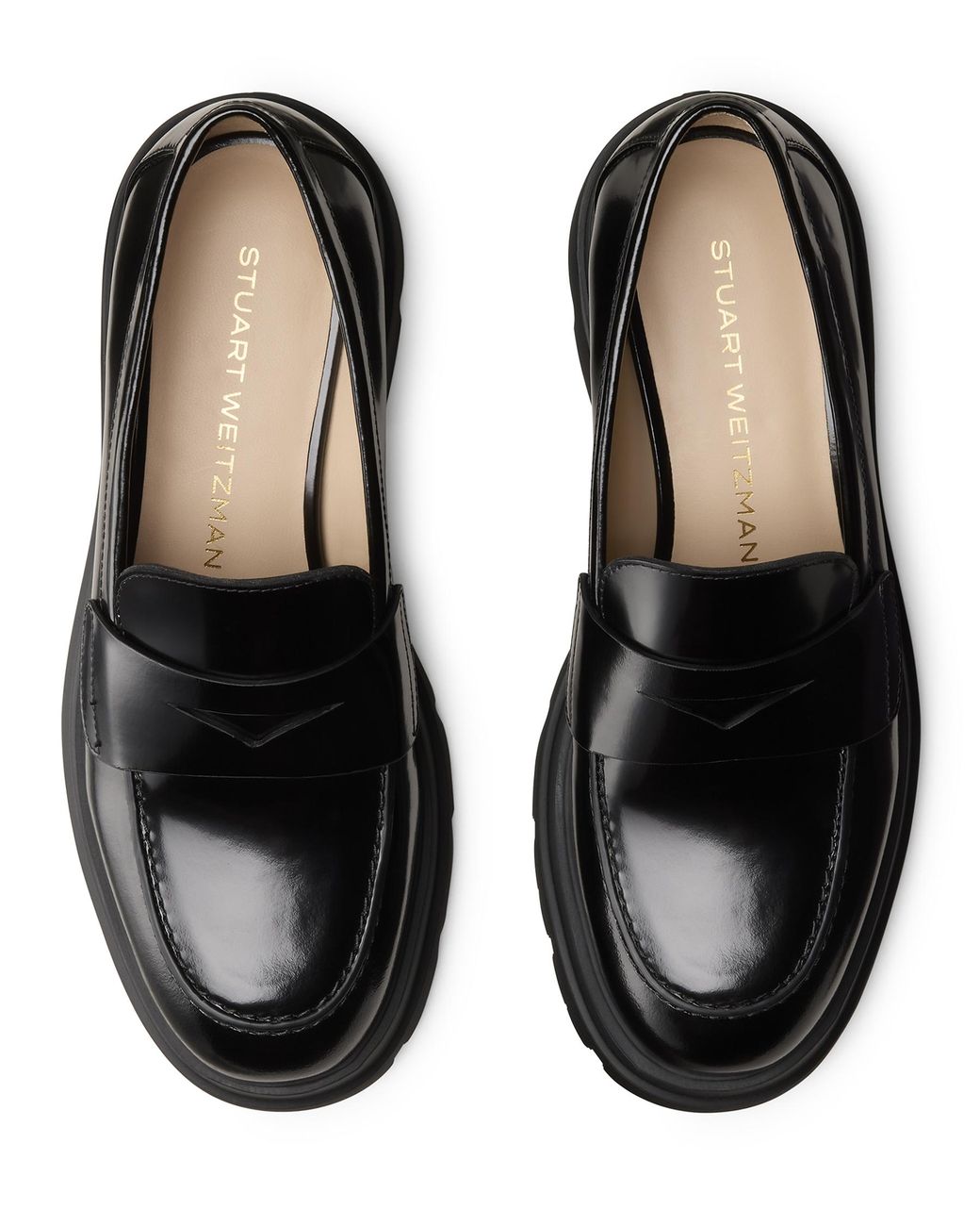 Stuart Weitzman Black Hudson Lite Loafer