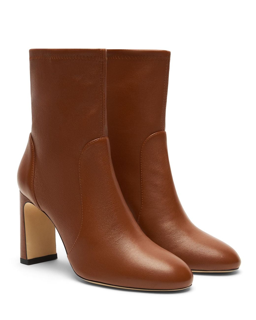 Stuart Weitzman Brown Babette Bootie 85