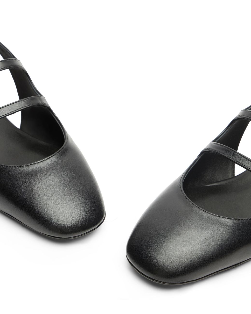 Stuart Weitzman Black Benni Mj Slingback