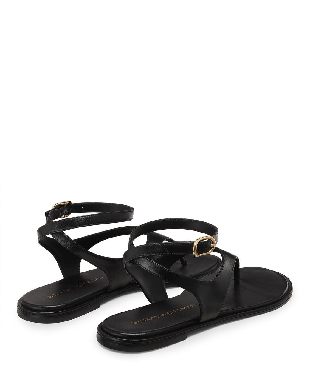 Stuart Weitzman Black Marley Sandal