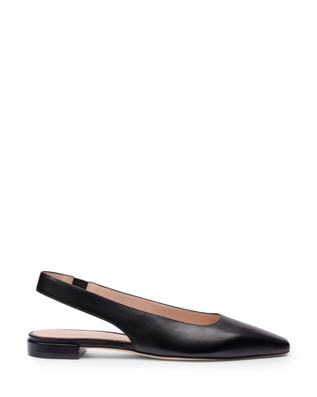 Stuart Weitzman Black Stassi Slingback