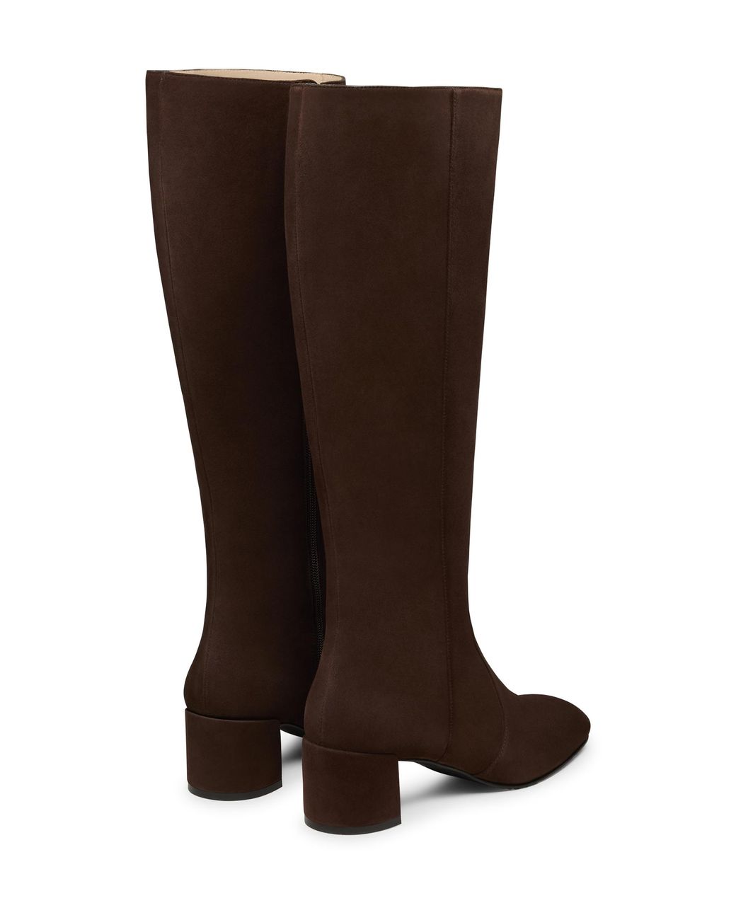 Maeve Zip Boot di Stuart Weitzman in Brown