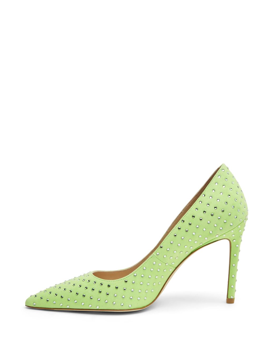 Stuart Weitzman Green Stuart Shine 100 Pump