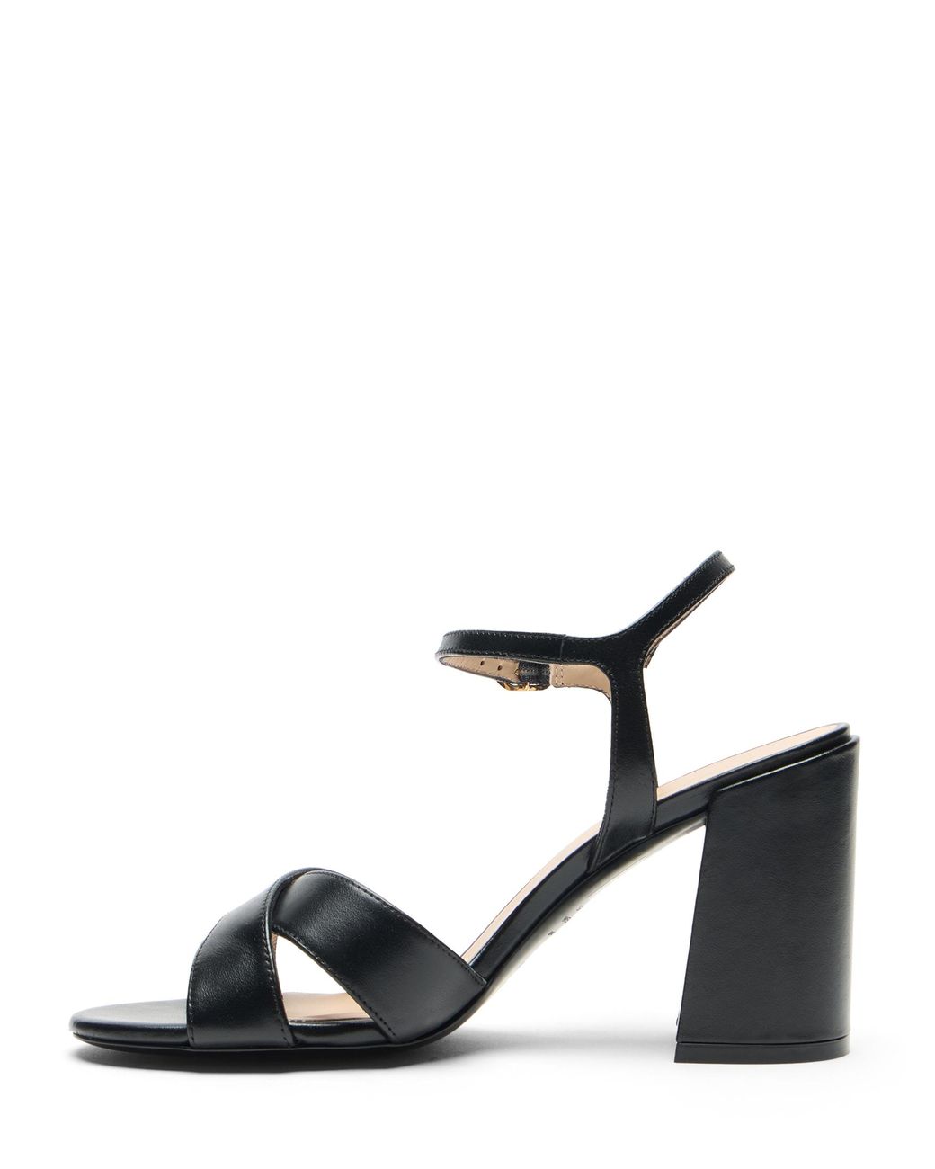 Stuart Weitzman Metallic Alyssa Block 85