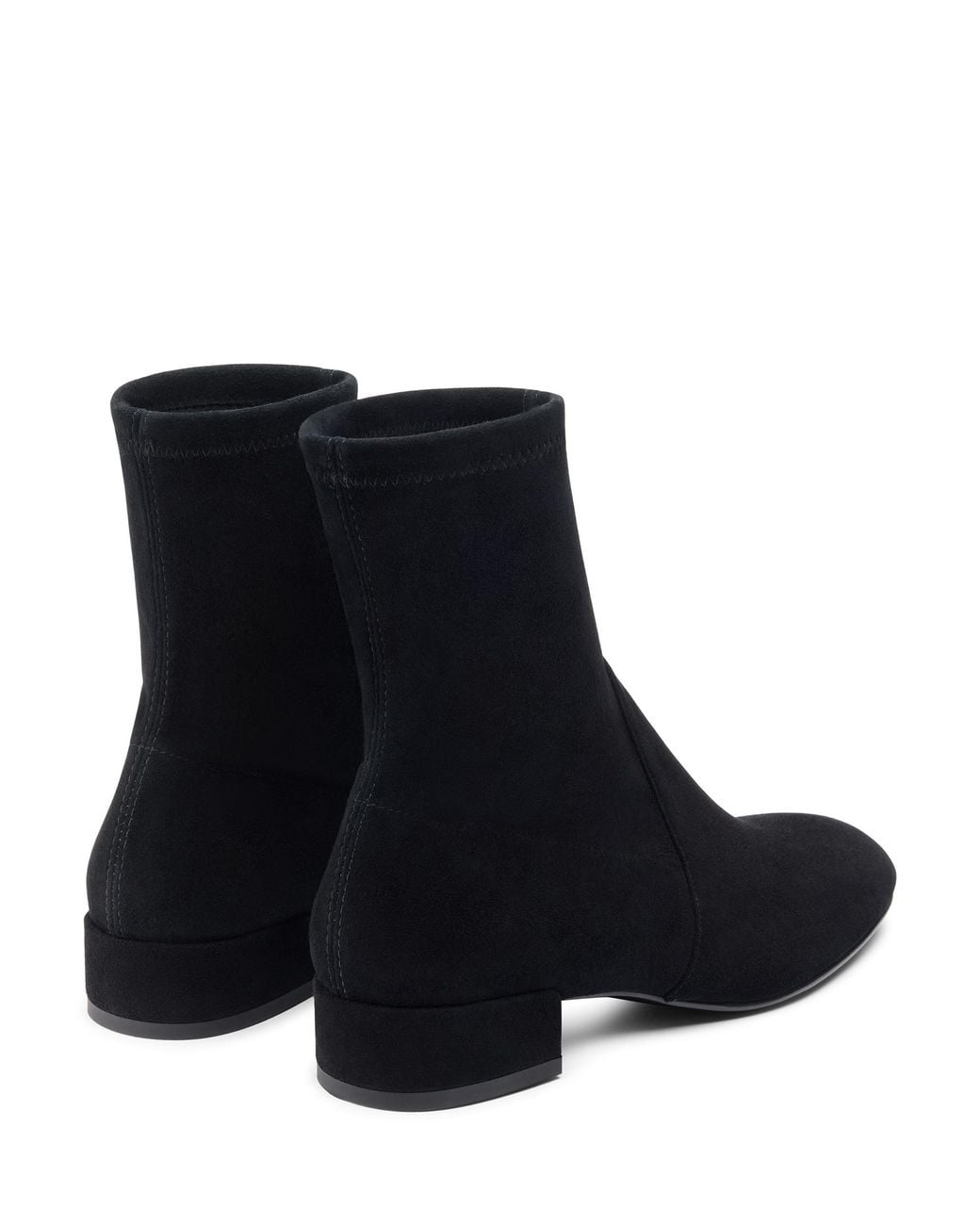 Stuart Weitzman Black Bacari Bootie 25