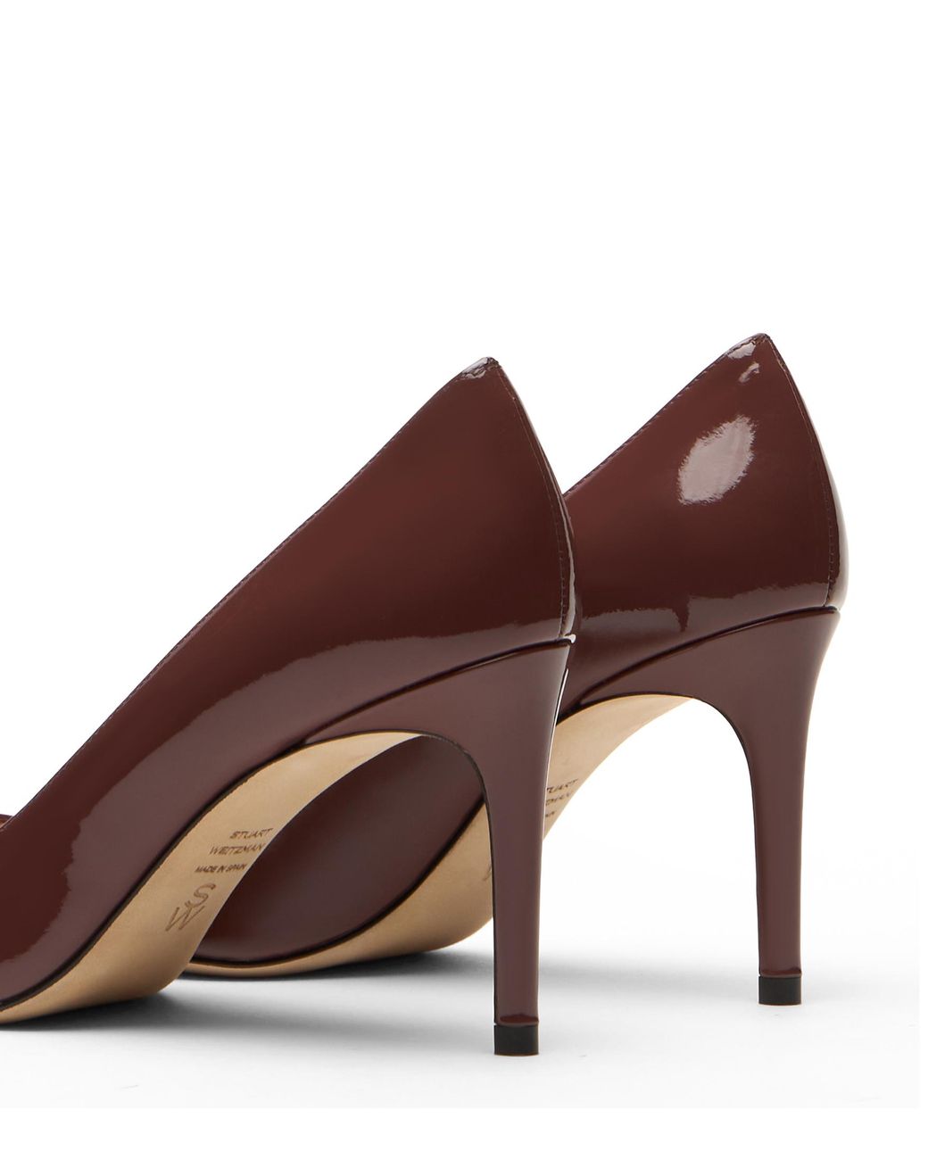 Stuart Weitzman Brown Stuart Power Pump 50
