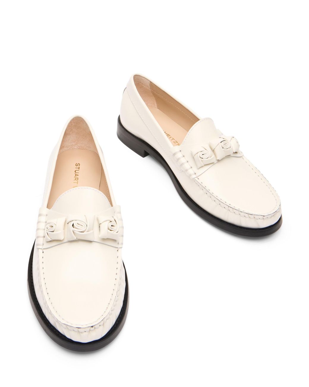 Stuart Weitzman Natural Rosie Loafer