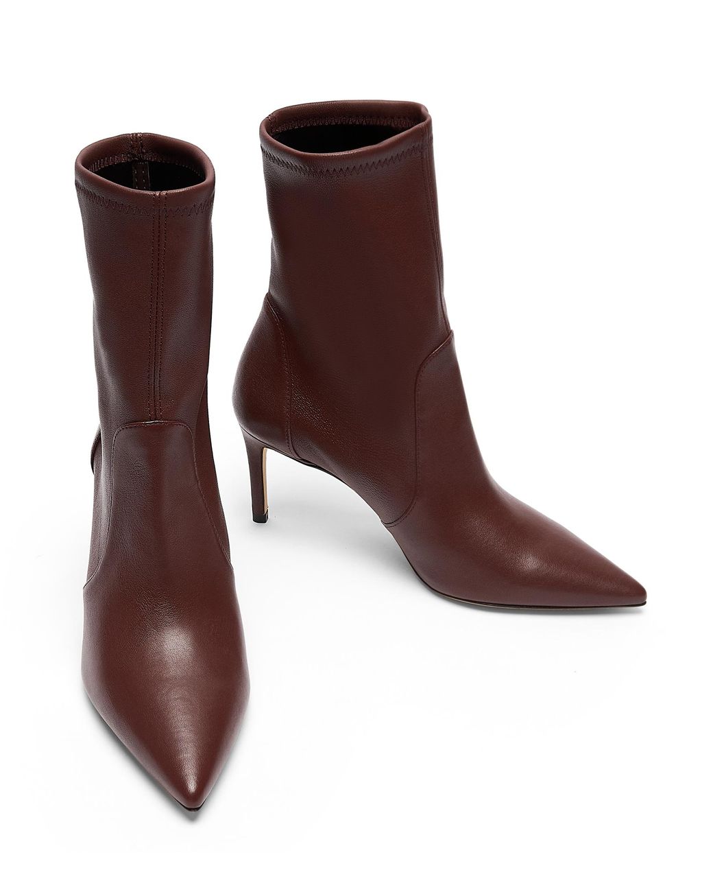 Stuart Weitzman Brown Heeled Boots