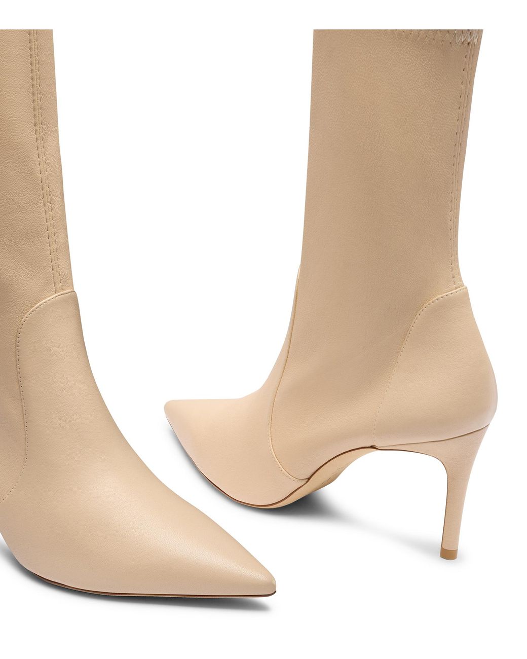 Stuart Weitzman Natural Stuart Power Bootie 75
