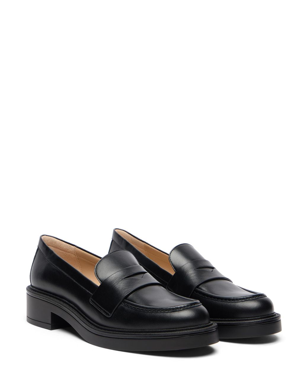 Stuart Weitzman Black Celia Lite Loafer