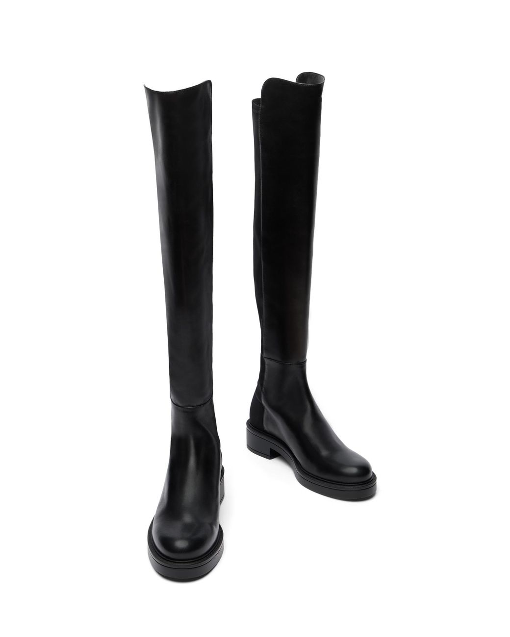 High Boots di Stuart Weitzman in Black