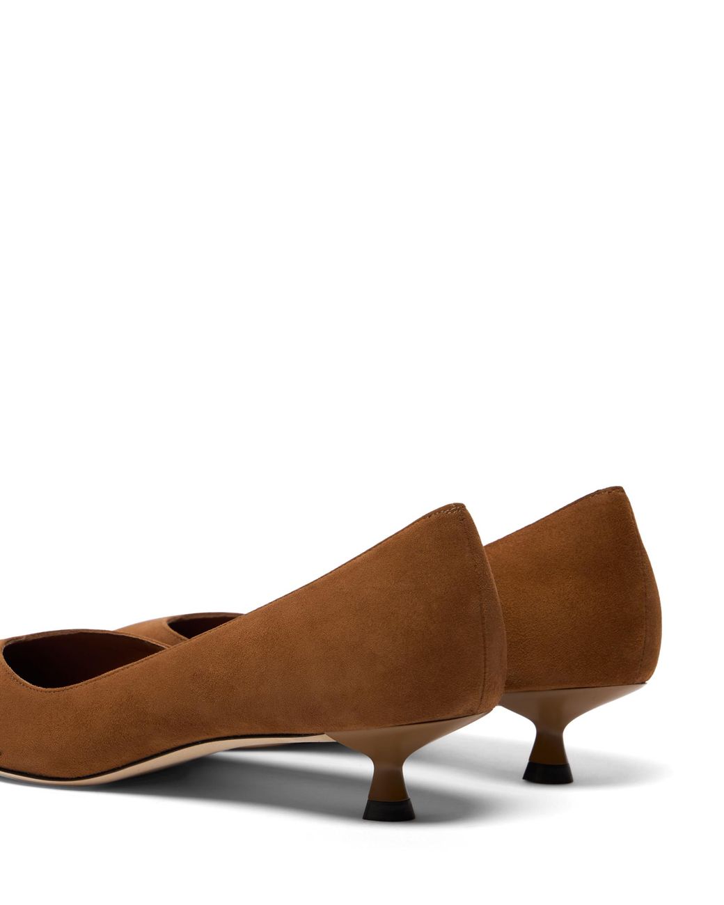 Stuart Weitzman Brown Eva 35 Pump
