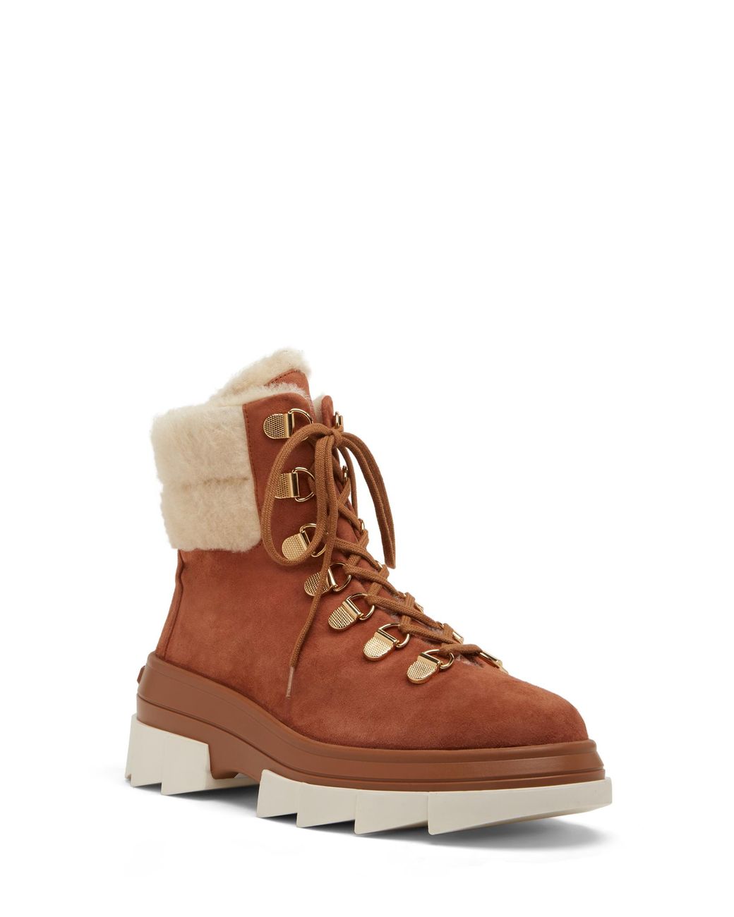 Stuart Weitzman Brown Noho Hiker Chill Bootie