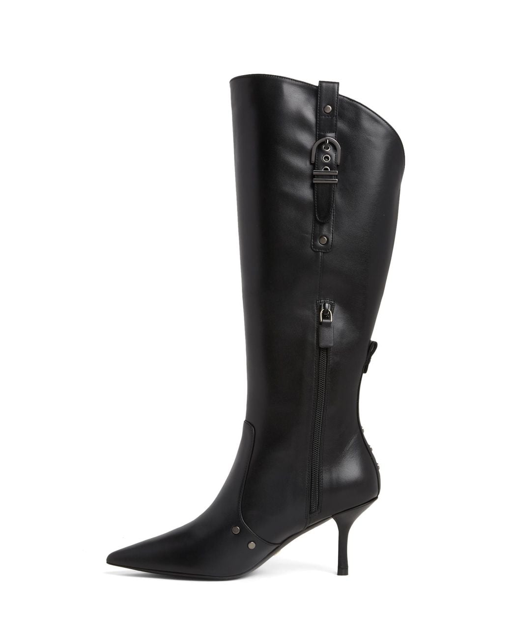Stuart Weitzman Black Stuart Maverick 75 Boot
