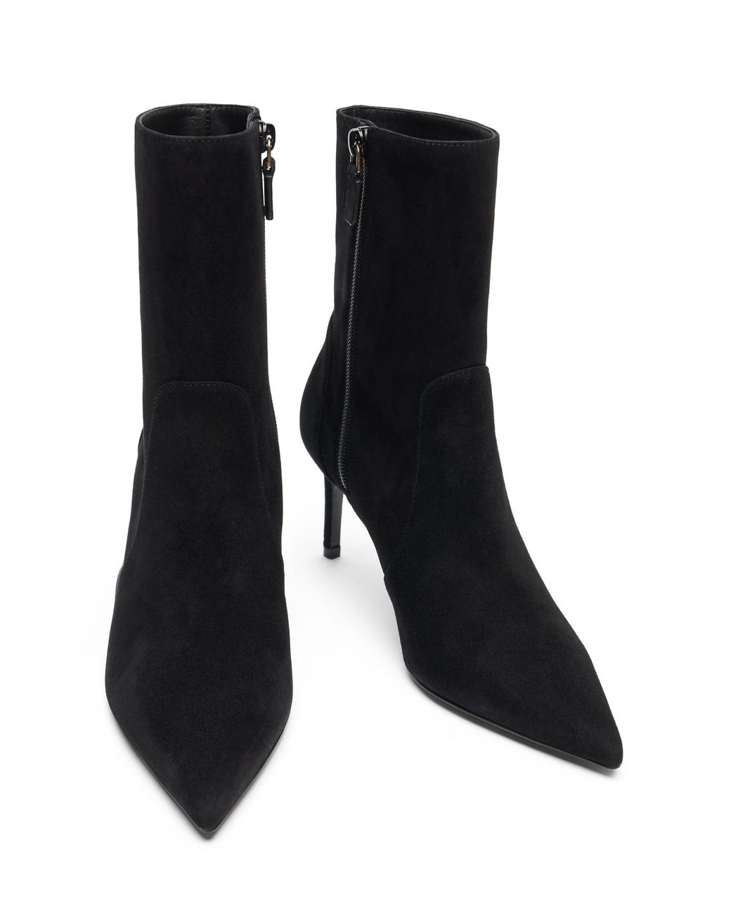 Stuart Power Zip 75 Stuart Weitzman de color Black