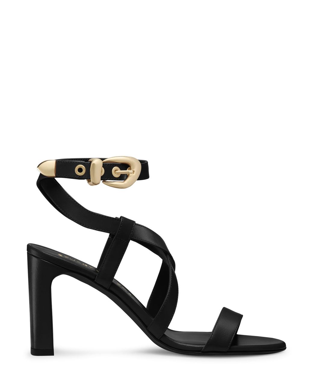 Stuart Weitzman Black Maven Block 85