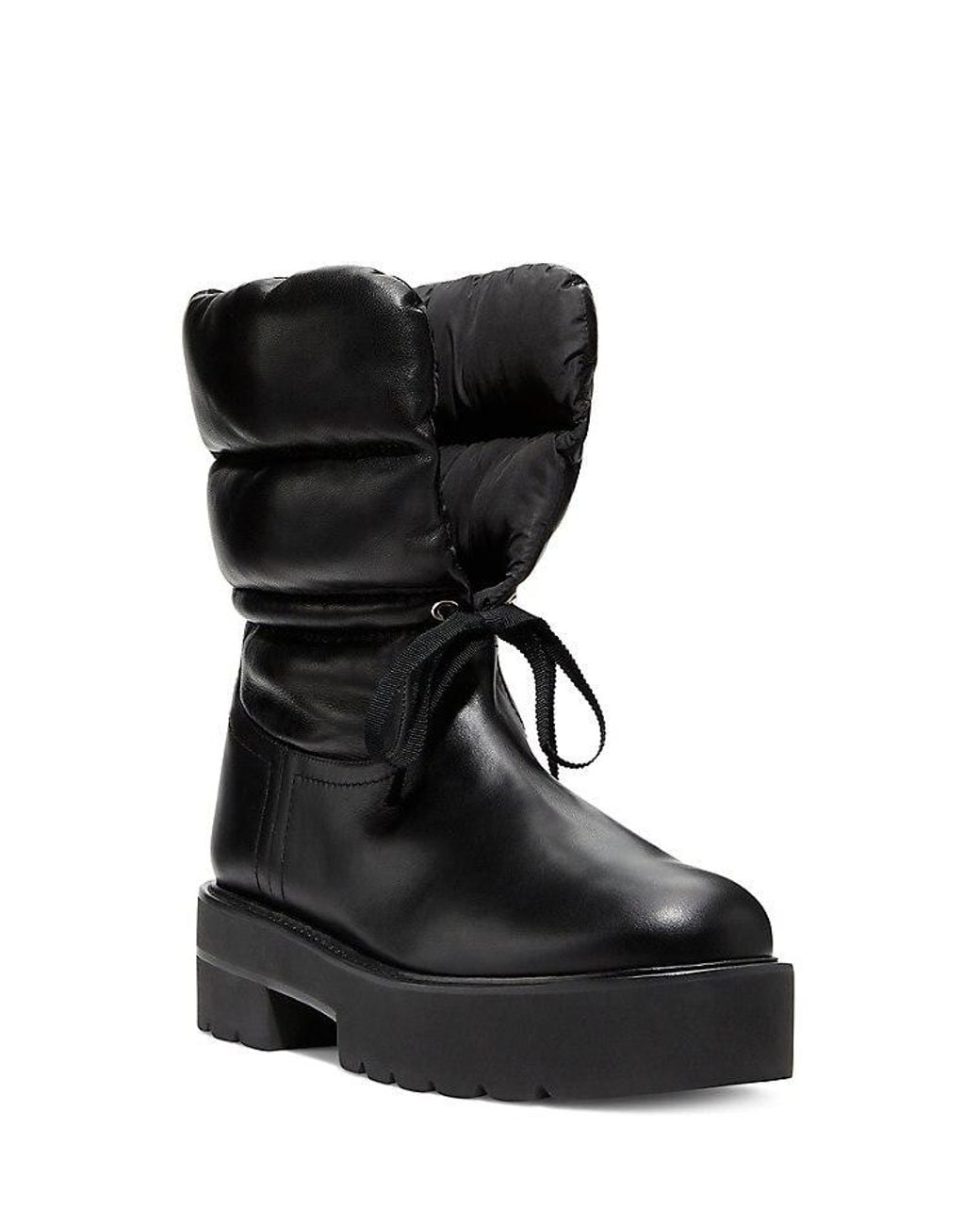 Stuart Weitzman Black Tyler Ultralift Bootie