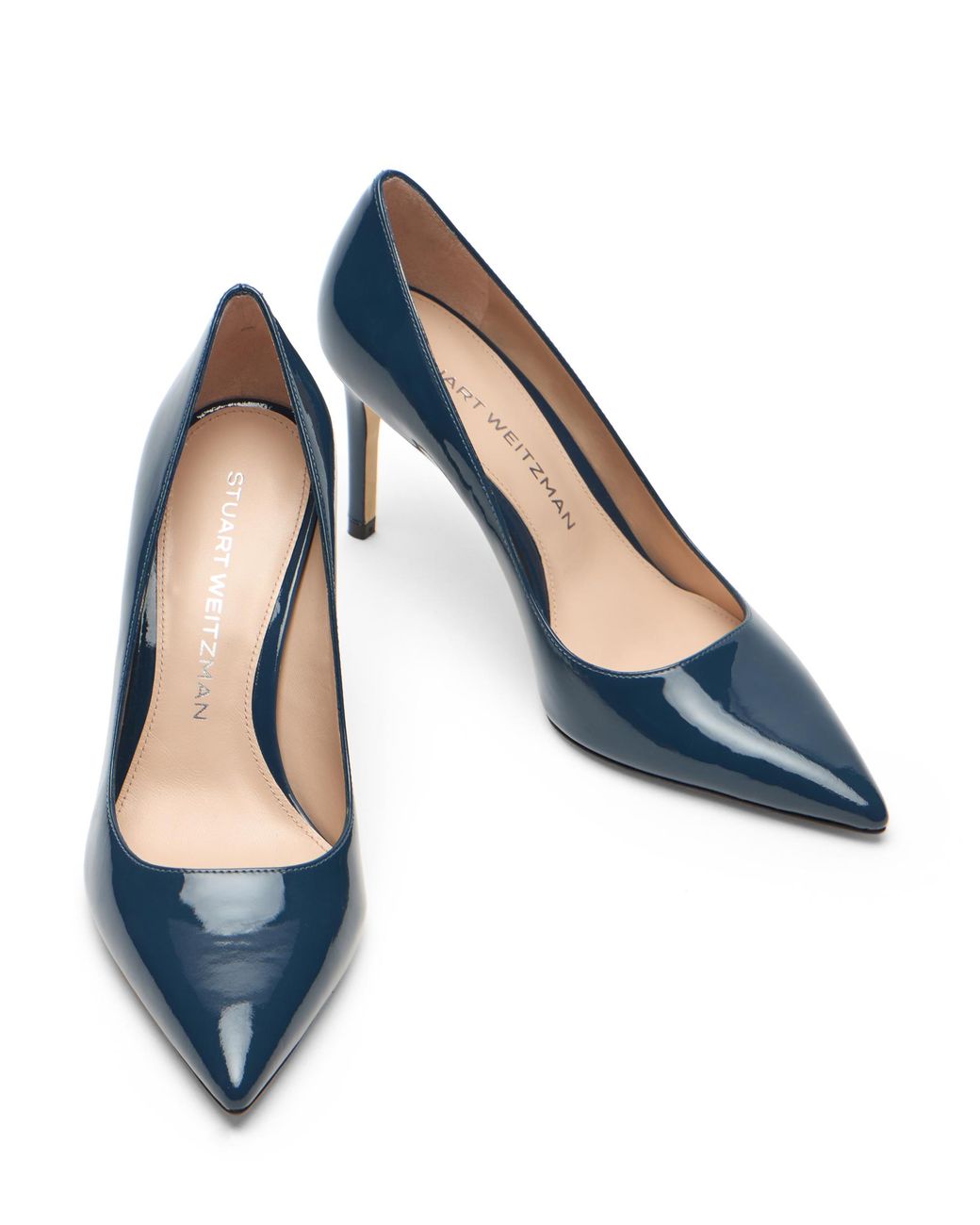 Stuart Weitzman Blue Stuart Power Pump 50