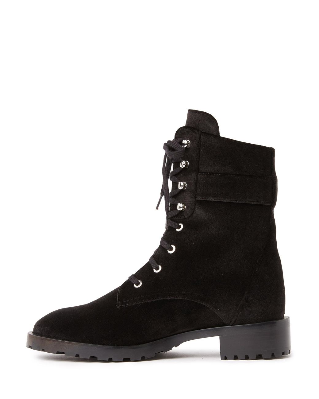 Stuart Weitzman Black Pearl Buckle Bootie