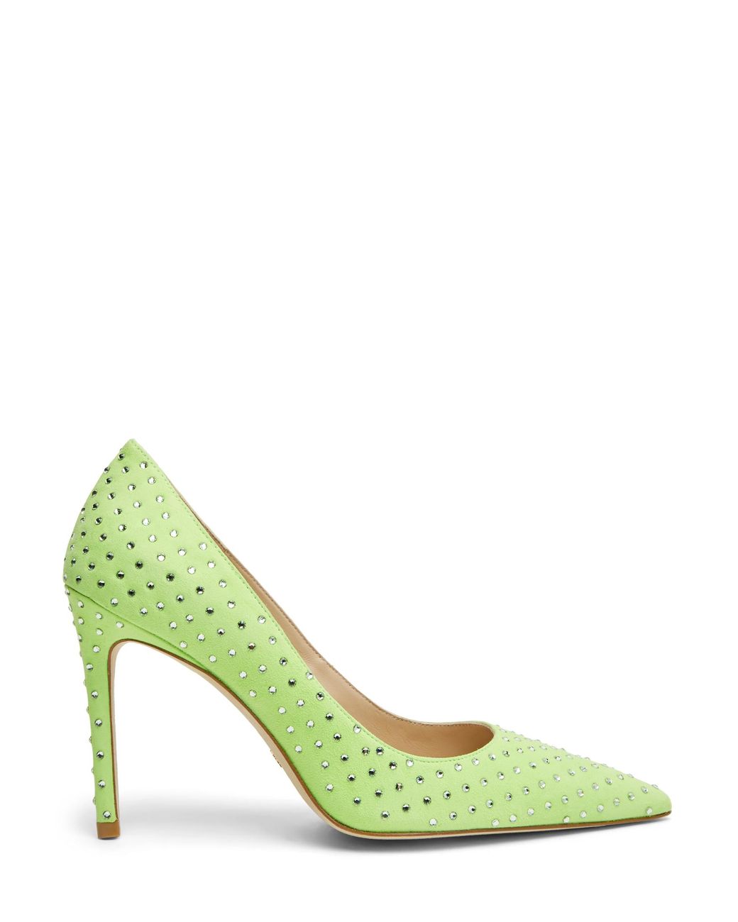 Stuart Weitzman Green Stuart Shine 100 Pump