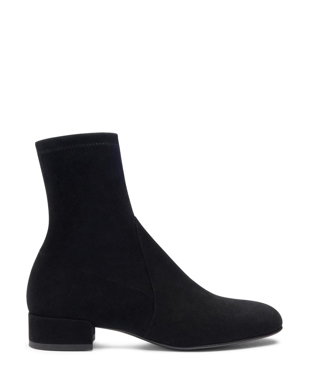 Stuart Weitzman Black Bacari Bootie 25