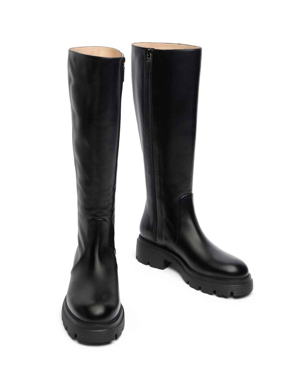 Hudson Lite Zip Boot Stuart Weitzman de color Black