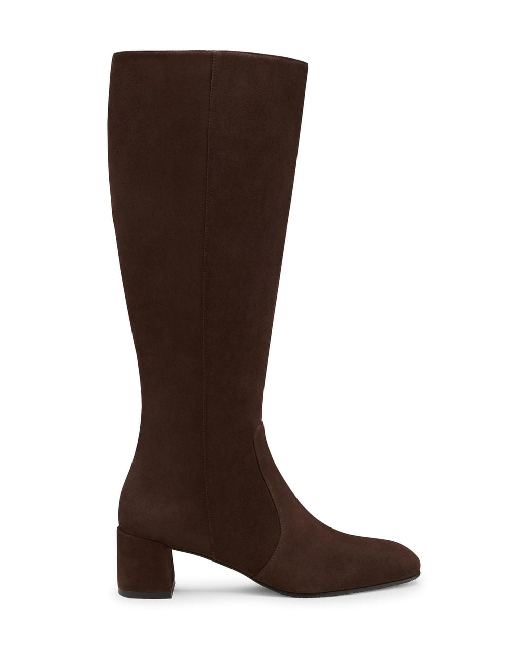 Maeve Zip Boot di Stuart Weitzman in Brown