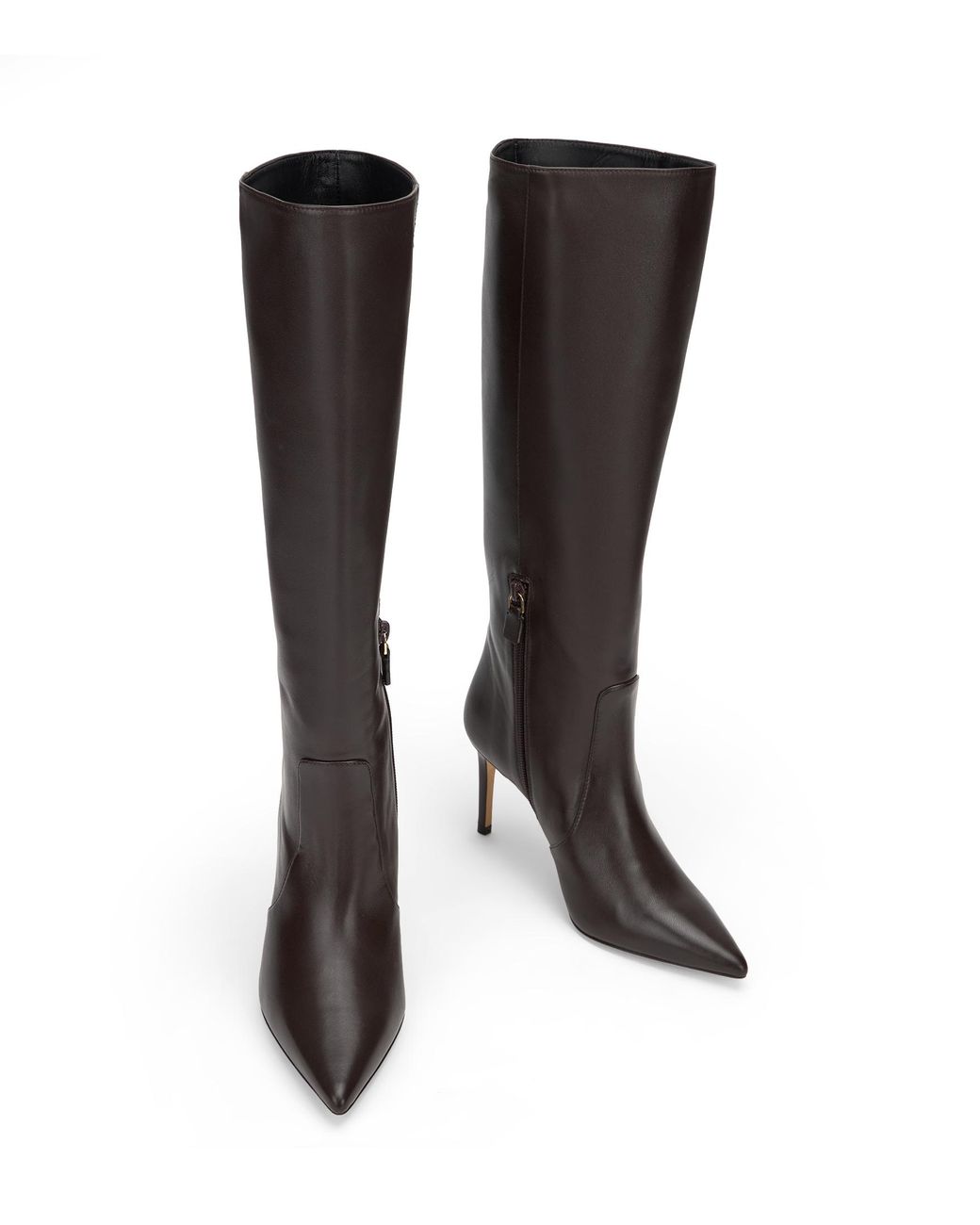 Stuart Power Boot 85 di Stuart Weitzman in Brown