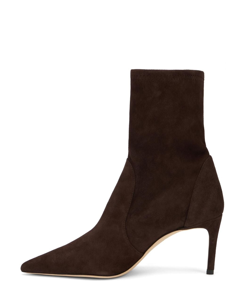 Stuart Weitzman Brown Stuart Power Bootie 75