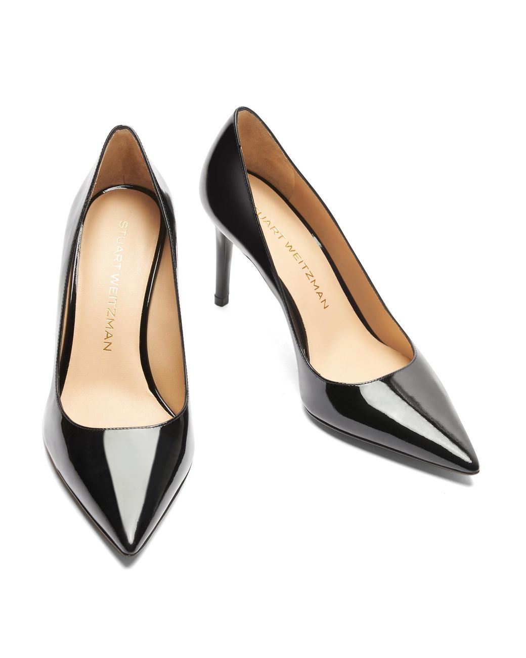 Stuart Weitzman Black Stuart Power Pump 50