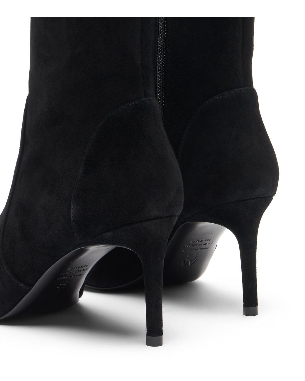 Stuart Power Zip 75 Stuart Weitzman de color Black